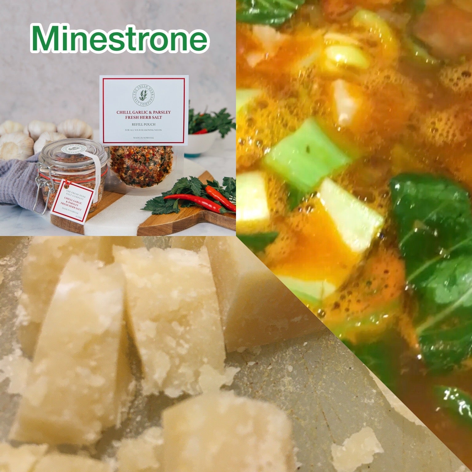 Quick and easy minestrone soup recipe