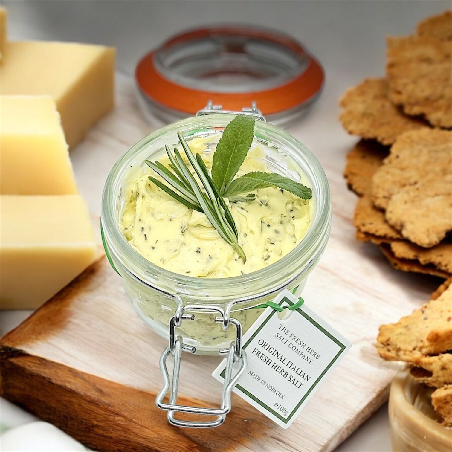 How to Build the Perfect Herb Salt Cheese Board