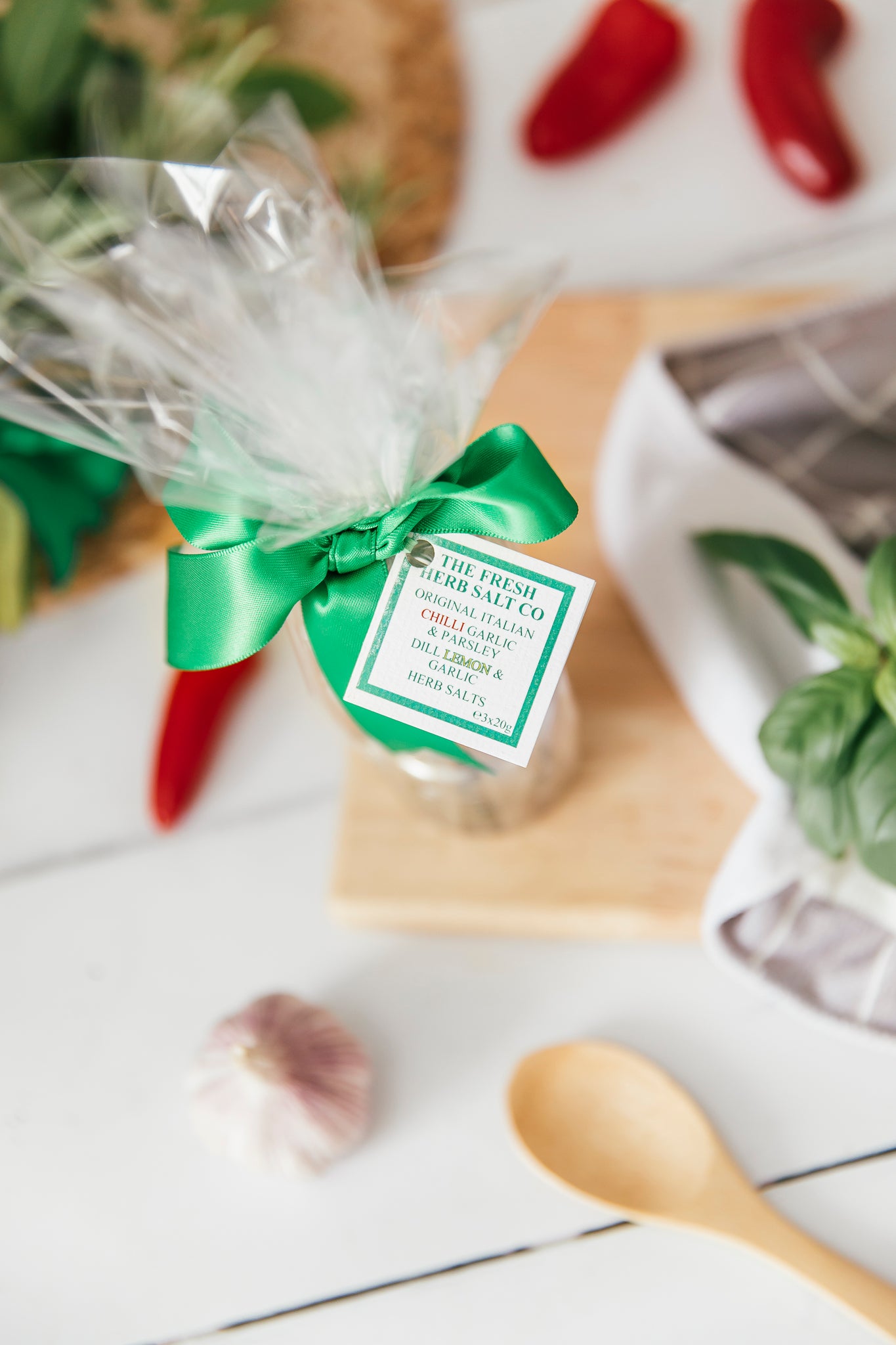 The Fresh Herb Salt Company Trio Gift Set