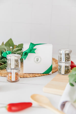 The Fresh Herb Salt Company Gift Set 4 x 20g