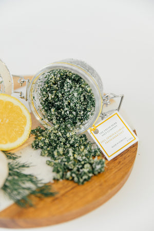 Dill, Lemon and Garlic Fresh Herb Sea Salt Seasoning 100g