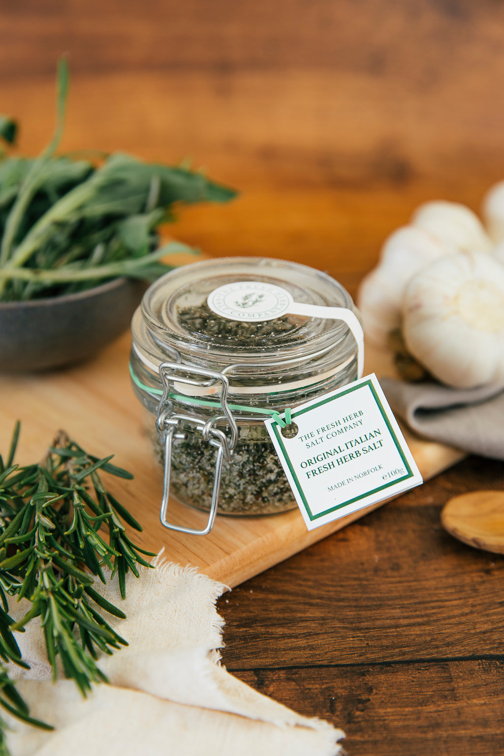 Original Italian Fresh Herb Sea Salt Seasoning 100g